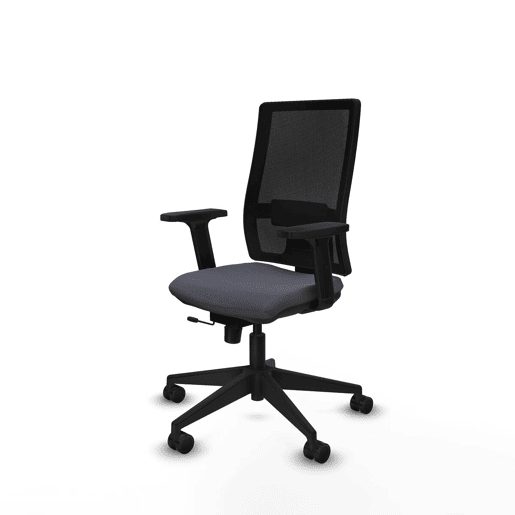 Cadeira de Escritório Piqueras y Crespo 2D066N0 Cinzento escuro