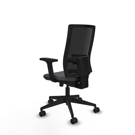 Cadeira de Escritório Piqueras y Crespo 2D066N0 Cinzento escuro
