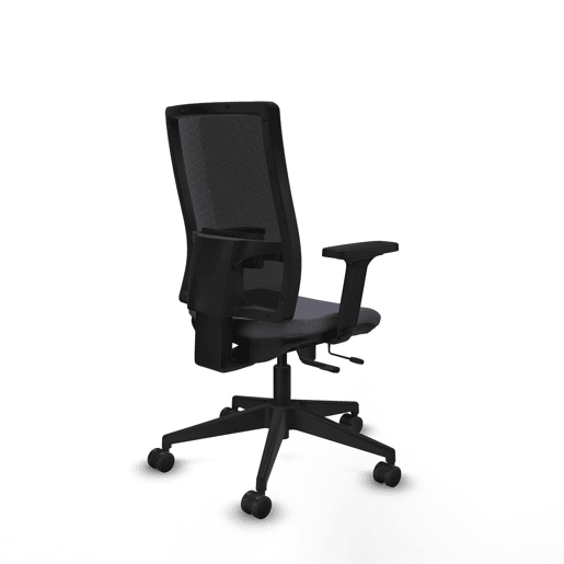 Cadeira de Escritório Piqueras y Crespo 2D066N0 Cinzento escuro
