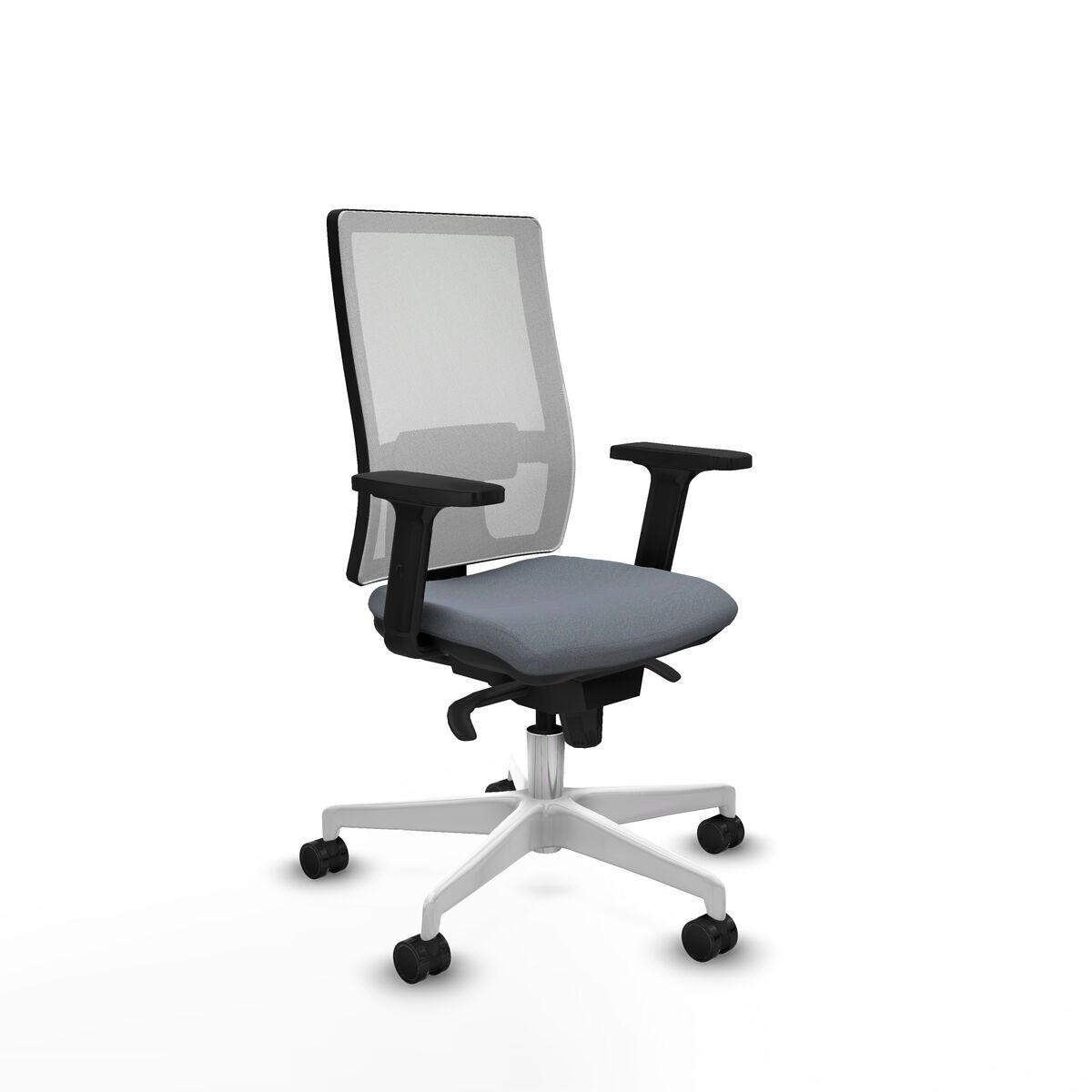 Silla de oficina piqueras y crespo 2d026n0 gris