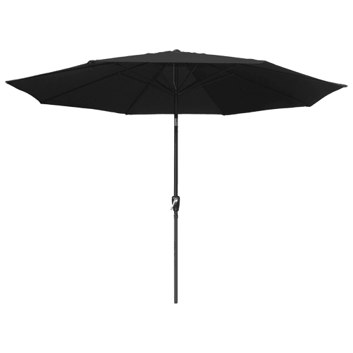 Lona para guarda-sol redondo reto HAPUNA 3.30m diâmetro preto