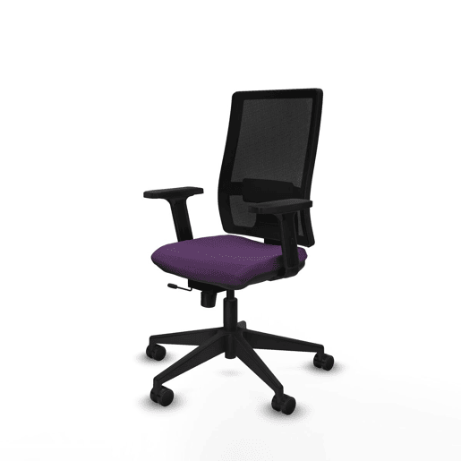 Cadeira de Escritório Piqueras y Crespo 2D066N0 Roxo