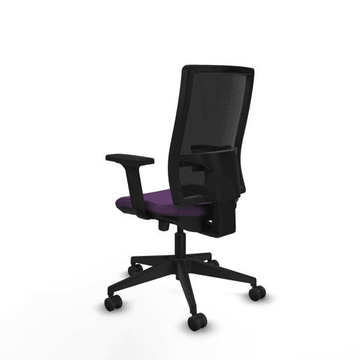 Cadeira de Escritório Piqueras y Crespo 2D066N0 Roxo