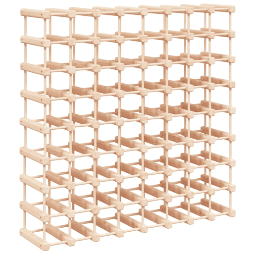 vidaXL Garrafeira para 72 garrafas 90,5x23x90,5 cm pinho maciço vidaXL Garrafeira para 72 garrafas 90,5x23x90,5 cm pinho maciço