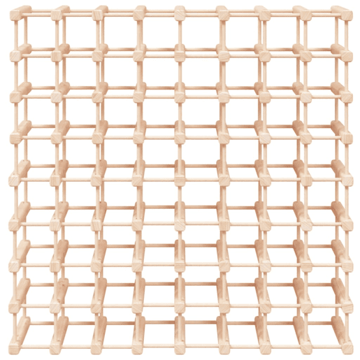 vidaXL Garrafeira para 72 garrafas 90,5x23x90,5 cm pinho maciço vidaXL Garrafeira para 72 garrafas 90,5x23x90,5 cm pinho maciço