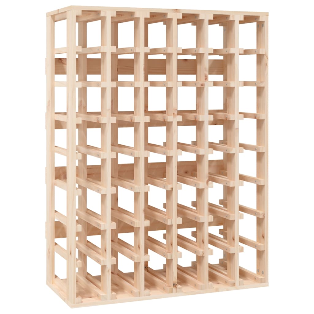 Vidaxl botellero madera maciza de pino 70x33x94 cm