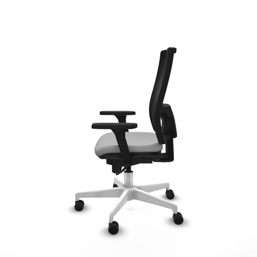 Cadeira de Escritório Piqueras y Crespo 3D026N0 Cinzento claro