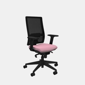 Cadeira de Escritório Piqueras y Crespo 2D066N0 Cor de Rosa