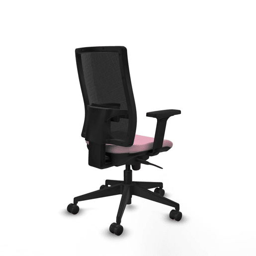 Cadeira de Escritório Piqueras y Crespo 2D066N0 Cor de Rosa