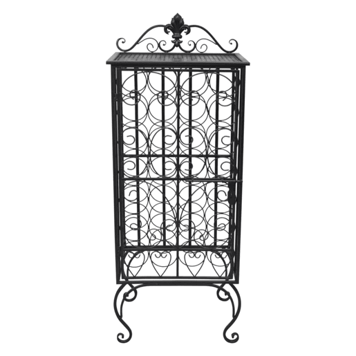 vidaXL Garrafeira, suporte de metal para 28 garrafas de vinho vidaXL Garrafeira, suporte de metal para 28 garrafas de vinho