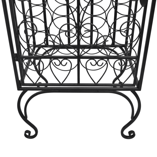 vidaXL Garrafeira, suporte de metal para 28 garrafas de vinho vidaXL Garrafeira, suporte de metal para 28 garrafas de vinho
