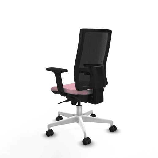 Cadeira de Escritório Piqueras y Crespo 2D026N0 Cor de Rosa