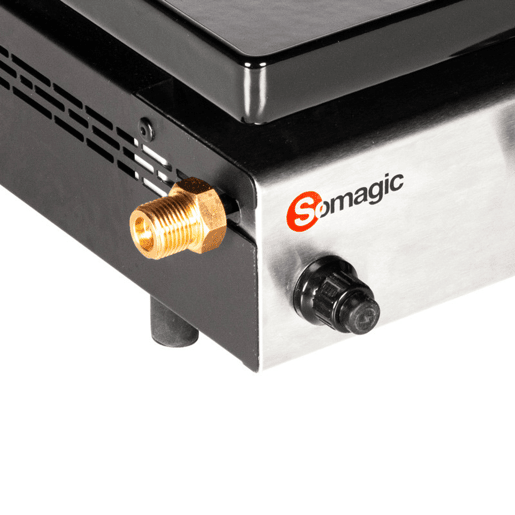 SOMAGIC - Placa de gás SOLIA 200 2 queimadores 4,25kW
