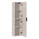 Conjunto mueble lavabo individual cesto de ropa y columna Adriel 100 Conjunto mueble lavabo individual cesto de ropa y columna Adriel 100 Beige