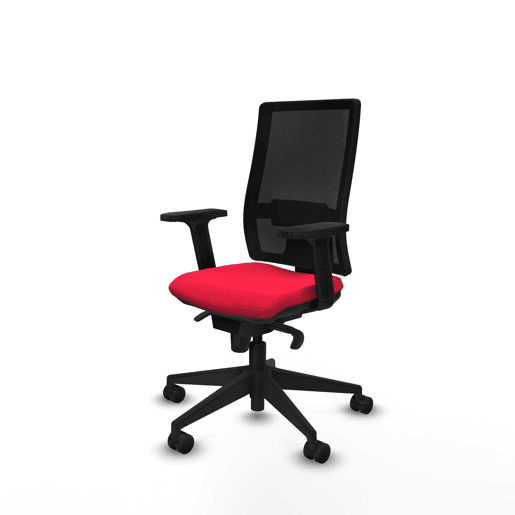 Cadeira de Escritório Horna Piqueras y Crespo 2D066N0 Vermelho