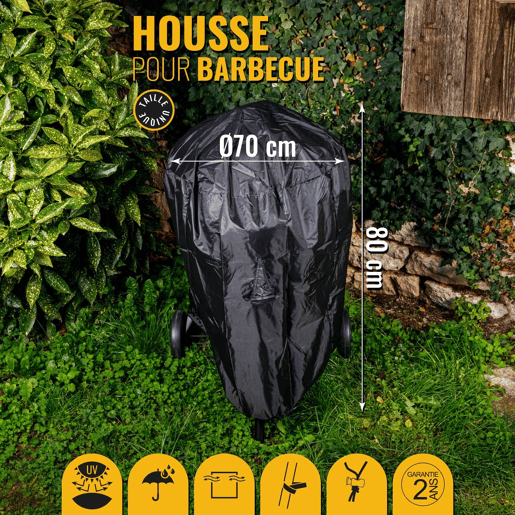 SOMAGIC - Cobertura Ø 70 x H 80 cm para churrasqueira redonda