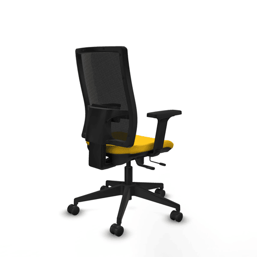 Cadeira de Escritório Piqueras y Crespo 2D066N0 Amarelo