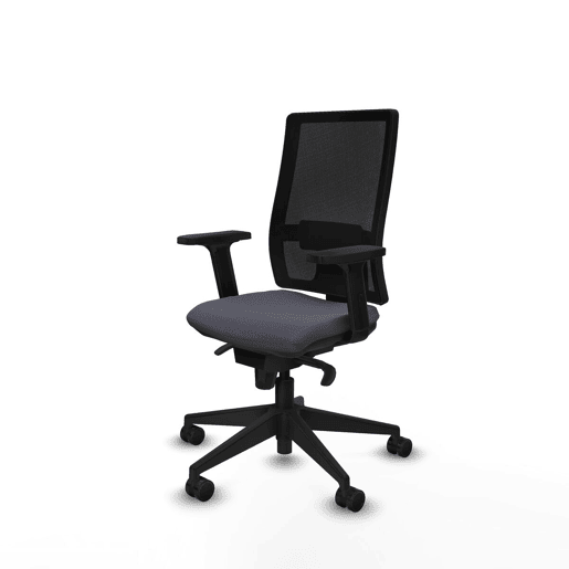 Cadeira de Escritório Piqueras y Crespo 2D066N0 Cinzento escuro Cadeira de Escritório Piqueras y Crespo 2D066N0 Cinzento escuro