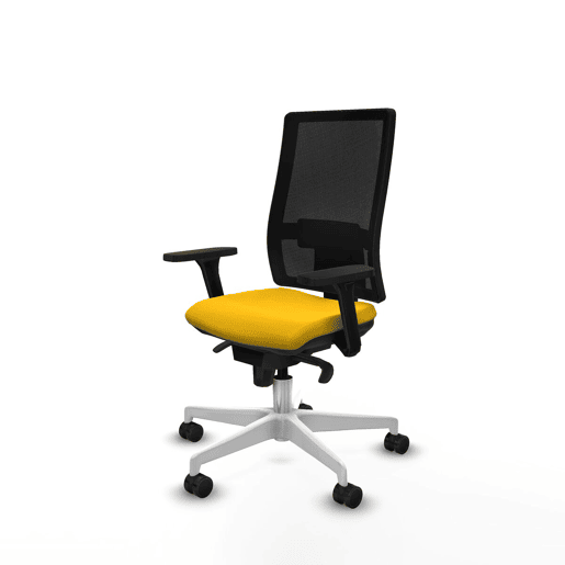 Cadeira de Escritório Horna Piqueras y Crespo 3D026N0 Amarelo