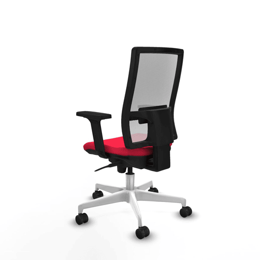 Cadeira de Escritório Piqueras y Crespo 2D026N0 Vermelho