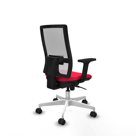 Cadeira de Escritório Piqueras y Crespo 2D026N0 Vermelho