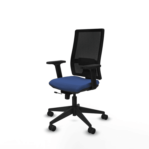 Cadeira de Escritório Piqueras y Crespo 2D066N0 Azul Marinho