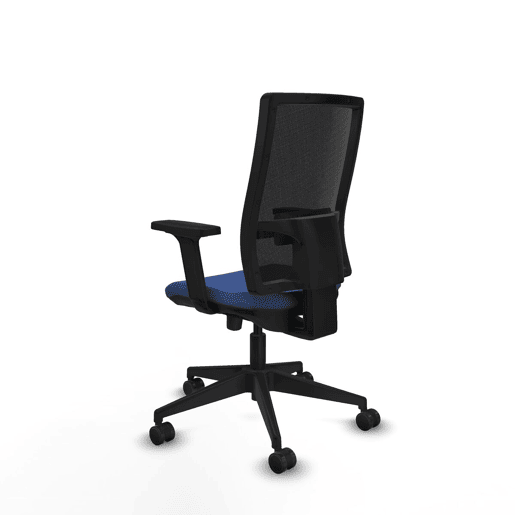 Cadeira de Escritório Piqueras y Crespo 2D066N0 Azul Marinho