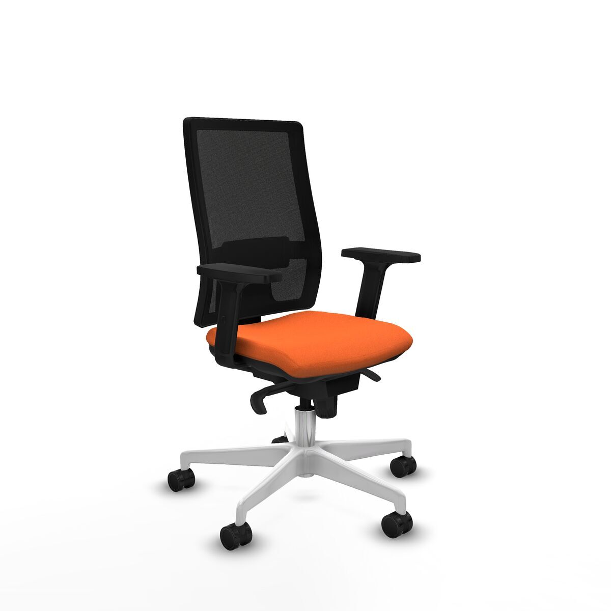 Silla de oficina horna piqueras y crespo 2d026n0 naranja