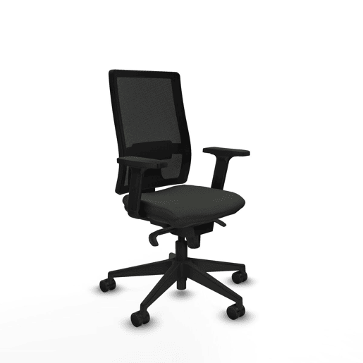 Cadeira de Escritório Piqueras y Crespo 2D066N0 Preto
