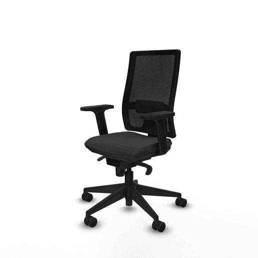 Cadeira de Escritório Piqueras y Crespo 2D066N0 Preto