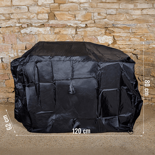 SOMAGIC - Cobertura L 120 x L 62 x A 80 cm para churrasco
