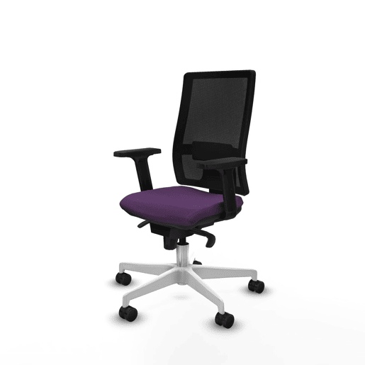 Cadeira de Escritório Piqueras y Crespo 2D026N0 Roxo