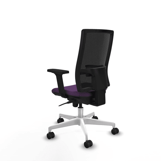 Cadeira de Escritório Piqueras y Crespo 2D026N0 Roxo