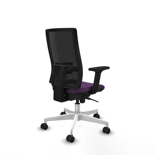 Cadeira de Escritório Piqueras y Crespo 2D026N0 Roxo