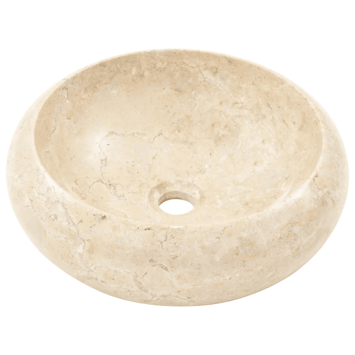 vidaXL Lavatório 40x12 cm mármore creme vidaXL Lavatório 40x12 cm mármore creme
