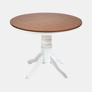 Mesa de jantar AKRON Freixo castanho 100 cm 100 cm Madeira