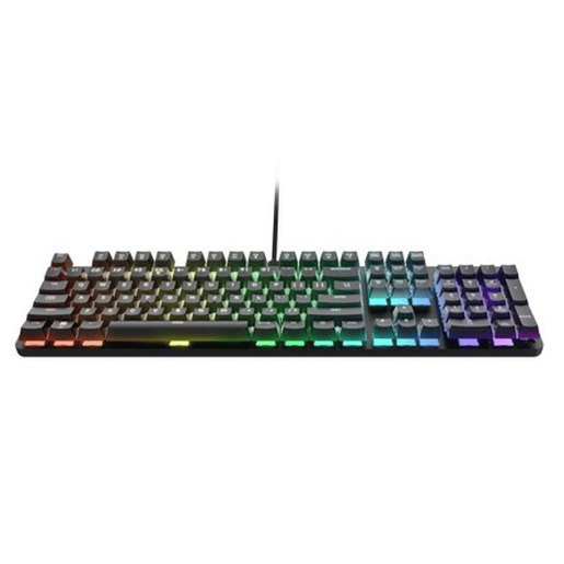 Teclado Gaming Trust GXT 871 Zora Preto Multicolor QWERTY Qwerty US