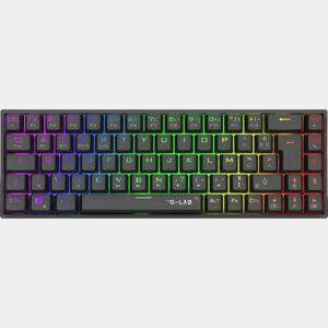 Teclado Gaming The G-Lab KEYZ TITAN Preto AZERTY