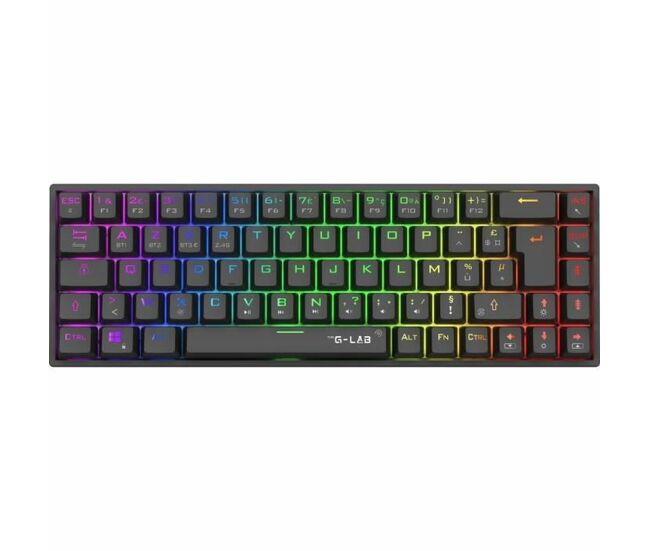 Teclado gaming the g-lab keyz titan negro azerty