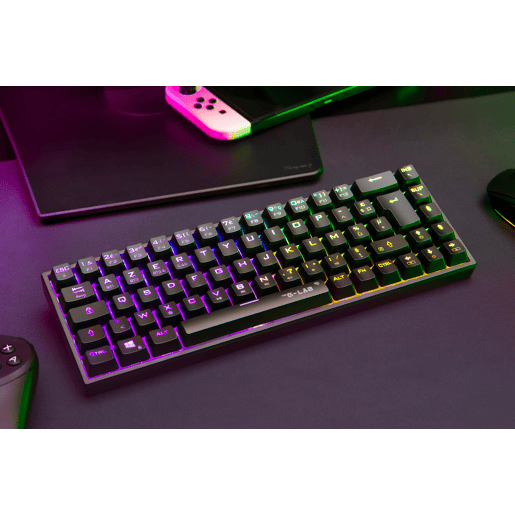 Teclado Gaming The G-Lab KEYZ TITAN Preto AZERTY