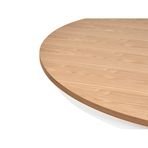 Mesa de jantar extensível AKRON Freixo claro 106150 cm 106 cm Madeira