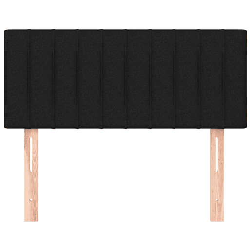vidaXL Cabeceira de cama tecido 100x5x7888 cm preto
