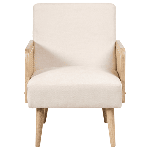 Poltrona HOJBY Tecido Creme claro