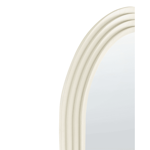 Espelho DIJON 80 cm 170 cm Madeira Branco creme