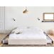 Beliani Cama con cajones sin cabecero Poliéster PRADES 189x211 Beliani Cama con cajones sin cabecero Poliéster PRADES 189x211 Beige