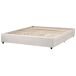Beliani Cama con cajones sin cabecero Poliéster PRADES 189x211 Beliani Cama con cajones sin cabecero Poliéster PRADES 189x211 Beige