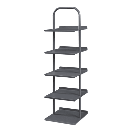 Sapateira Poytya para 5 pares Aço 96 x 34 x 32 cm Antracite en.casa