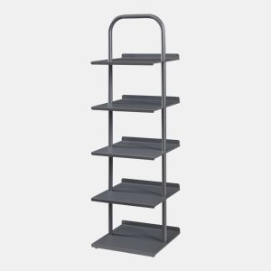 Sapateira Poytya para 5 pares Aço 96 x 34 x 32 cm Antracite en.casa