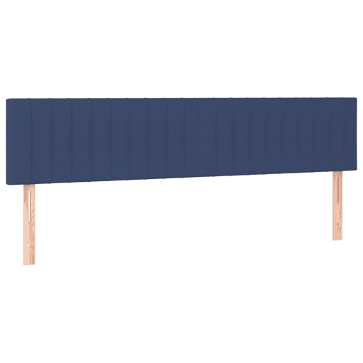 vidaXL Cabeceira de cama 2 pcs tecido 80x5x7888 cm azul vidaXL Cabeceira de cama 2 pcs tecido 80x5x7888 cm azul
