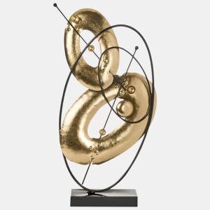 Acessório decorativo LUSK Metal Dourado